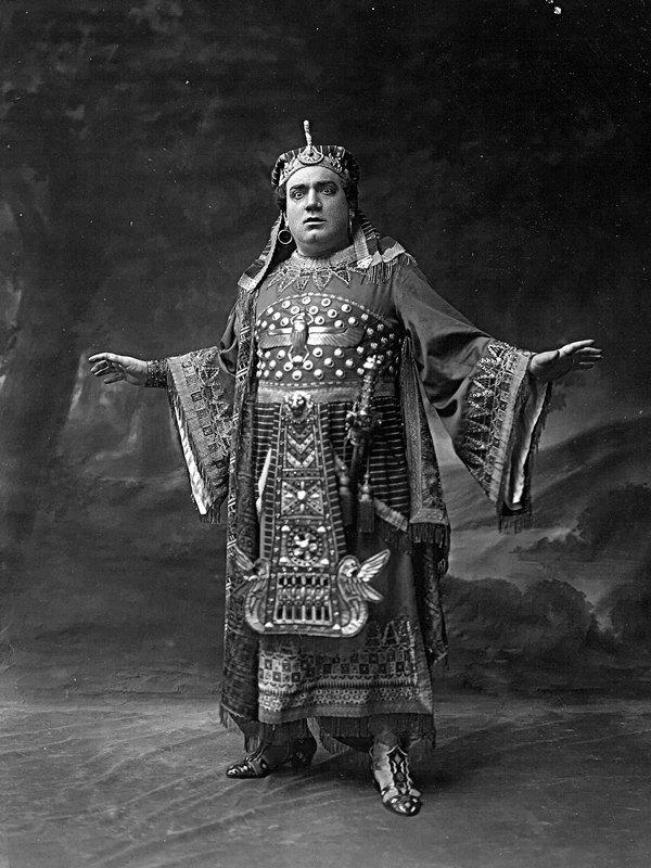Enrico Caruso in the costume