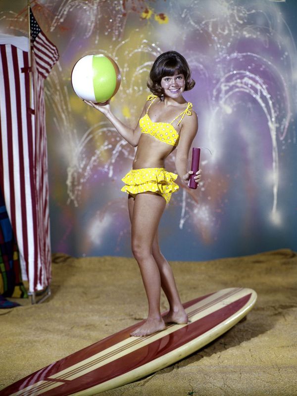 Sally Field in a swimsuit