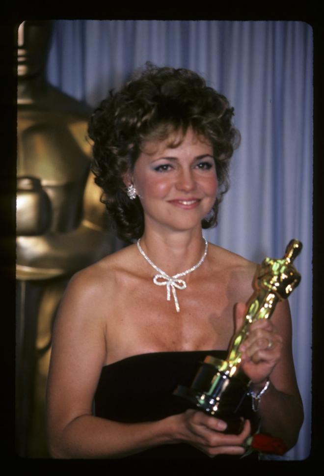 Sally Field with an Oscar