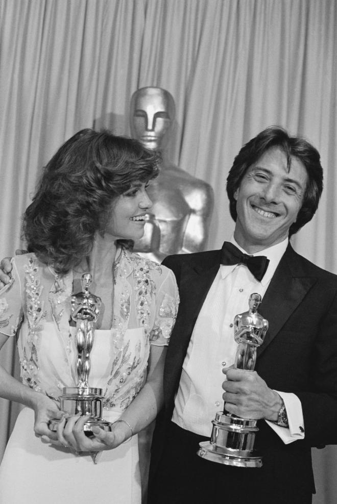 Sally Field and Dustin Hoffman