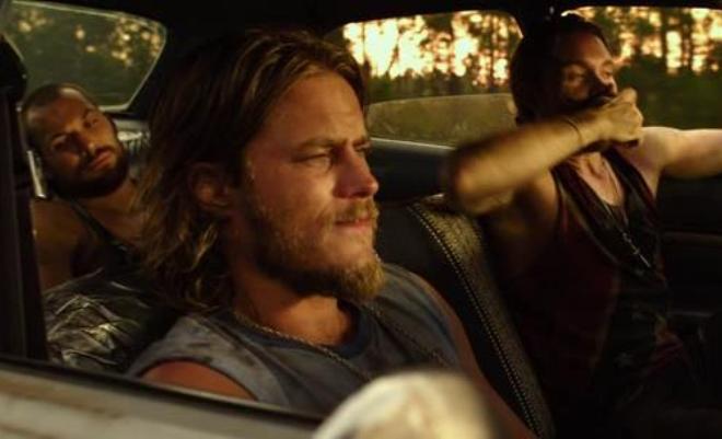 Travis Fimmel in the movie The Baytown Outlaws